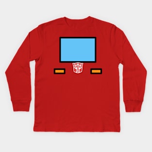 Minimalist Ironhide Kids Long Sleeve T-Shirt